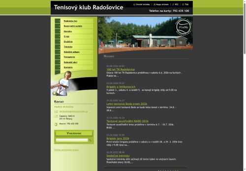 Zobrazit webové stránky TK Radošovice