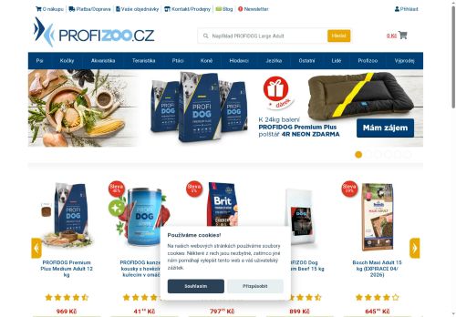 PROFIZOO s.r.o. nabízí práci na pozici Prodavač/ka v pet shopu v obci Kolín