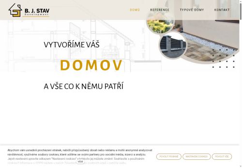 B.J. Stav a Development s.r.o. nabízí práci na pozici Stavební dělník v obci Dalovice