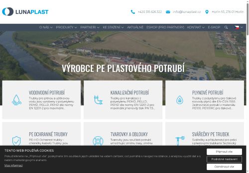 LUNA PLAST,a.s. nabízí práci na pozici Skladník/skladnice v obci Hořín