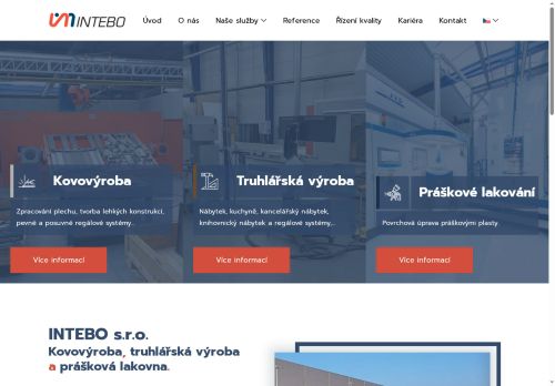 INTEBO s.r.o. nabízí práci na pozici Obsluha ostatních zařízení na zpracování kovů (m/ž) v obci Zvole