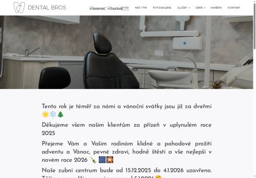 Zobrazit webové stránky Stomatologická ordinace Dental Bros - MDDr. Ondřej Hajko, MDDr. Ondřej Oleják