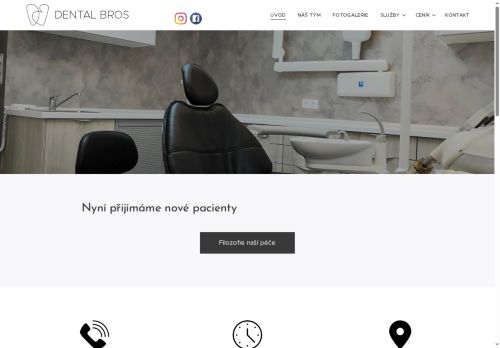 Zobrazit webové stránky Stomatologická ordinace Dental Bros - MDDr. Ondřej Hajko, MDDr. Ondřej Oleják