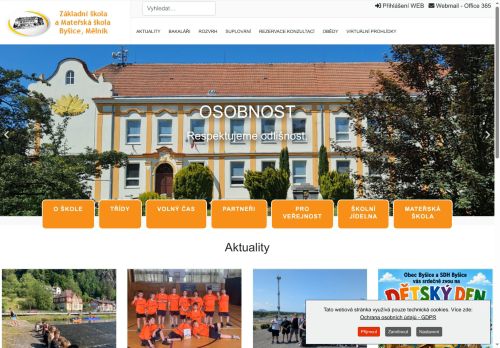Základní škola a Mateřská škola Byšice, okres Mělník nabízí práci na pozici Učitel/ka angličtiny v obci Byšice