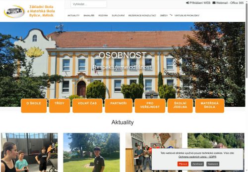 Základní škola a Mateřská škola Byšice, okres Mělník nabízí práci na pozici Učitel/ka 2. stupně - tělesné výchovy, hudební výchovy, matematiky v obci Byšice