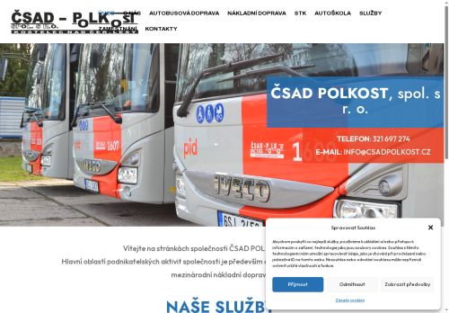 ČSAD POLKOST, spol. s r.o. nabízí práci na pozici Obsluha mycí linky (m+ž) v obci Kostelec nad Černými Lesy