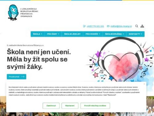 2. základní škola Bezručova Říčany, příspěvková organizace
