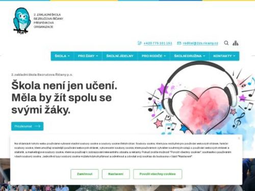 2. základní škola Bezručova Říčany, příspěvková organizace