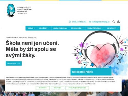 2. základní škola Bezručova Říčany, příspěvková organizace