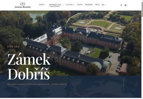 Zobrazit webové stránky Zámek Dobříš