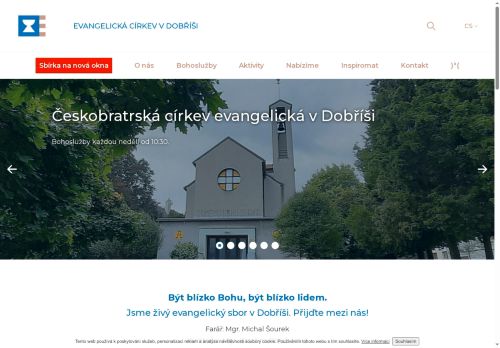Zobrazit webové stránky Farní sbor ČCE v Dobříši