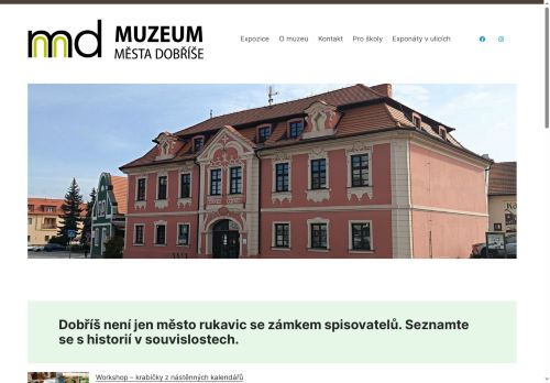 Zobrazit webové stránky Muzeum Dobříš