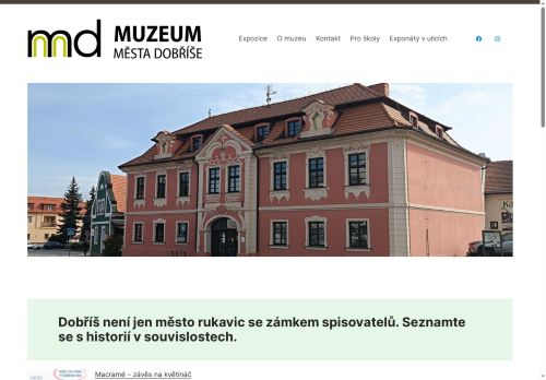 Zobrazit webové stránky Muzeum Dobříš
