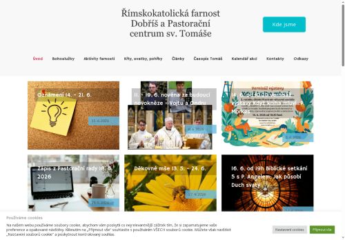 Zobrazit webové stránky Pastorační centrum sv. Tomáše