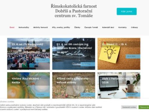 Římskokatolická farnost Dobříš a Pastorační centrum sv. Tomáše