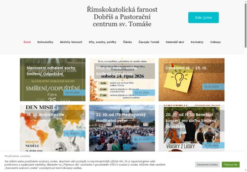 Zobrazit webové stránky Pastorační centrum sv. Tomáše
