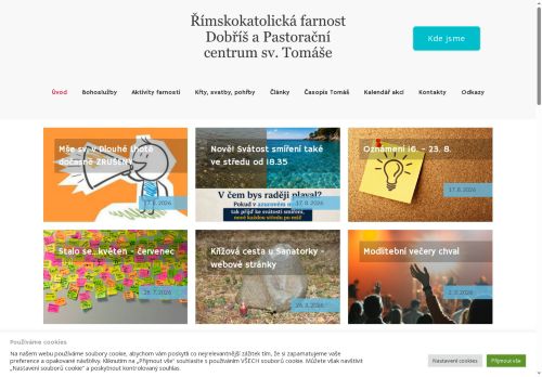 Zobrazit webové stránky Římskokatolická farnost při kostele Nejsvětější Trojice