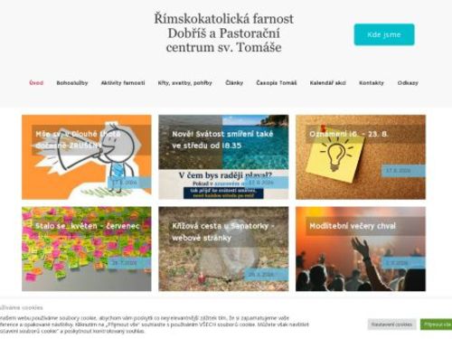 Římskokatolická farnost Dobříš a Pastorační centrum sv. Tomáše