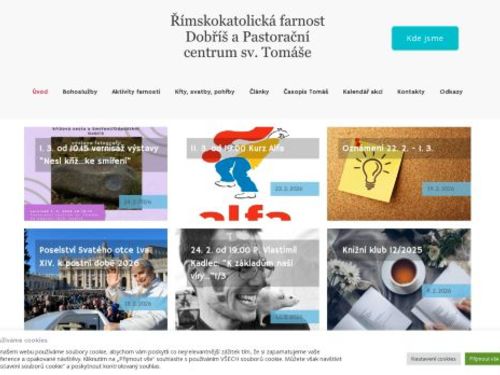 Římskokatolická farnost Dobříš a Pastorační centrum sv. Tomáše