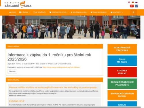 3. základní škola u Říčanského lesa Říčany, příspěvková organizace