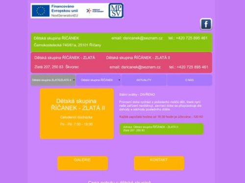 Dětská skupina Říčánek