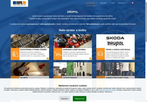 D R U P O L, výrobní družstvo nabízí práci na pozici SEŘIZOVÁNÍ CNC STROJŮ v obci Městec Králové