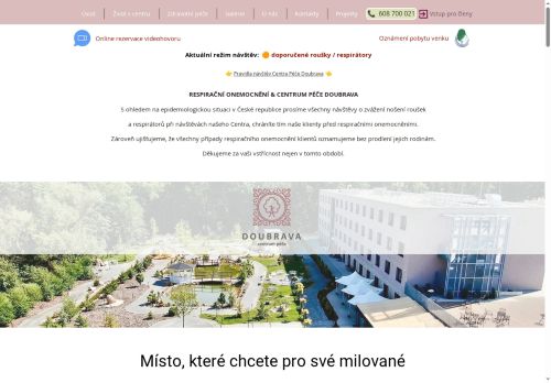 Meridiem Centrum Péče s.r.o. nabízí práci na pozici Ostatní pracovníci v sociálních službách v oblasti pobytové péče (m/ž) v obci Doubravčice