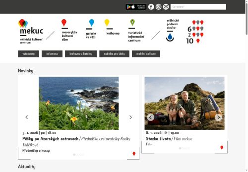Zobrazit webové stránky Mělnické kulturní centrum