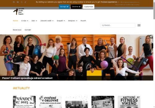 Zobrazit webové stránky Aerobik studio Orel Dobříš