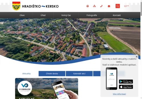 Zobrazit webové stránky Obecní úřad Hradištko