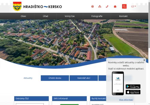 Zobrazit webové stránky Obecní úřad Hradištko