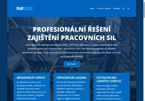 FAIR COMPANY s.r.o. nabízí práci na pozici Obchodní zástupce pro německý trh (telefonická akvizice) v obci Plzeň