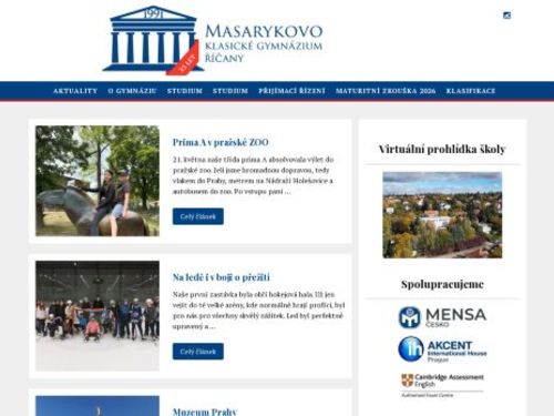 Masarykovo klasické gymnázium, s.r.o.