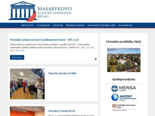 Masarykovo klasické gymnázium, s.r.o.