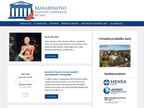 Masarykovo klasické gymnázium, s.r.o.