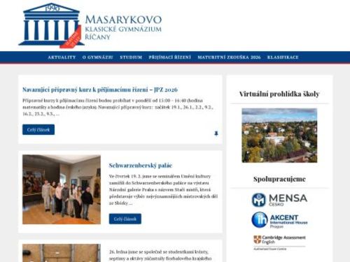 Masarykovo klasické gymnázium, s.r.o.