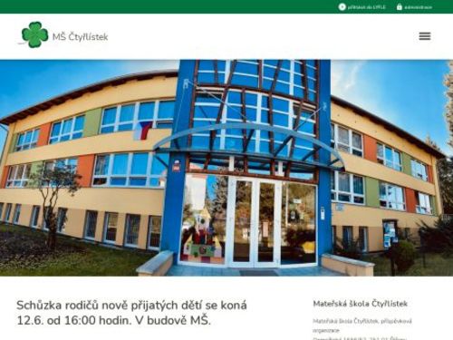 Mateřská škola Čtyřlístek Říčany, příspěvková organizace