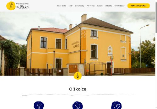 Zobrazit webové stránky Mateřská škola Kuřátko, příspěvková organizace