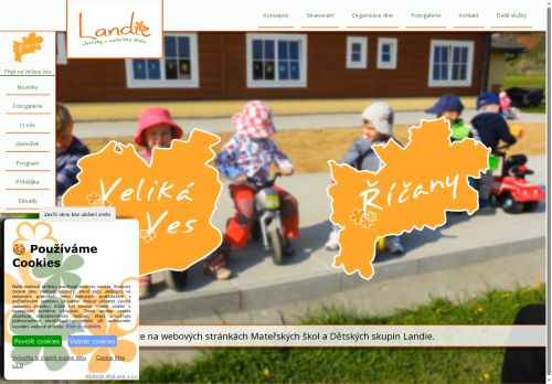 Zobrazit webové stránky Mateřská škola Landie