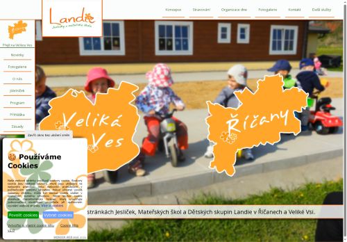 Zobrazit webové stránky Mateřská škola Landie