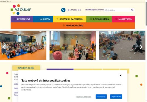 Mateřská škola Čáslav, okres Kutná Hora nabízí práci na pozici Asistent/ka pedagoga v obci Čáslav