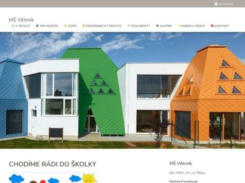 Mateřská škola Větrník Říčany, příspěvková organizace