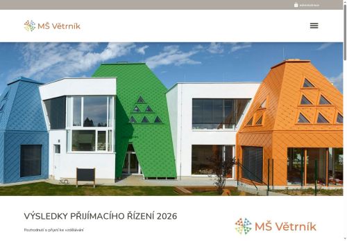 Zobrazit webové stránky Mateřská škola Větrník Říčany, příspěvková organizace