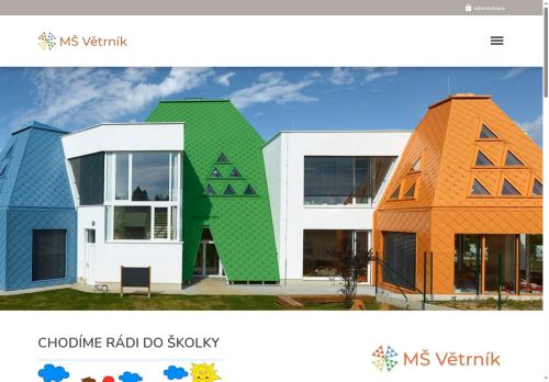 Zobrazit webové stránky Mateřská škola Větrník Říčany, příspěvková organizace