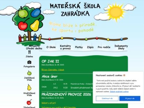 Mateřská škola Zahrádka Říčany, příspěvková organizace