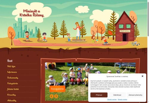 Zobrazit webové stránky Minisvět u krtečka Říčany