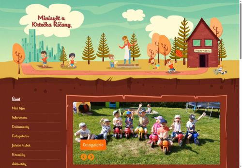 Zobrazit webové stránky Minisvět u krtečka Říčany