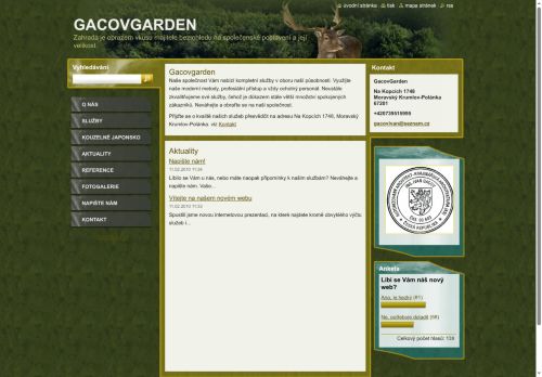 Zobrazit webové stránky Ing. Ivan Gacov