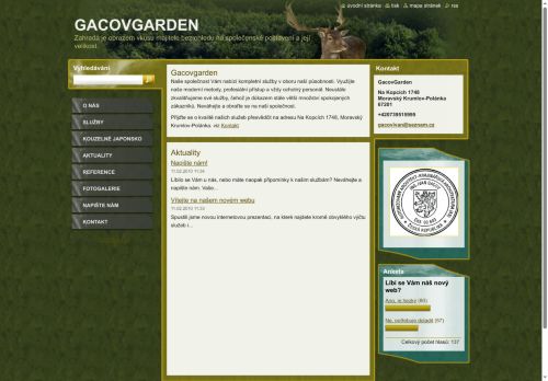 Zobrazit webové stránky Ing. Ivan Gacov