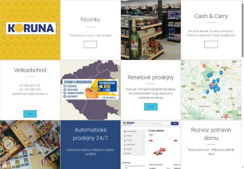 KORUNA PB s.r.o. nabízí práci na pozici Prodavač/ka potravin v obci Jablonná